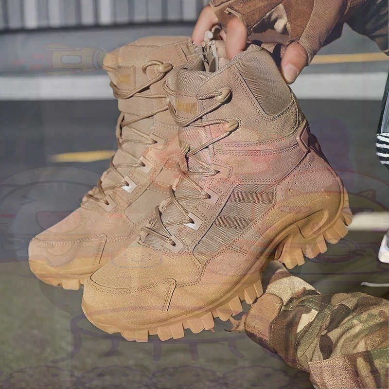 Streetwear Brand Expensive - Tan Long Barrel Deadlift Casual Sneakers
