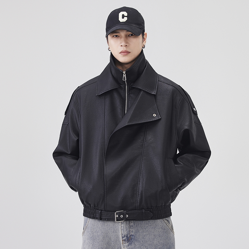 Autumn Winter Leather Jacket M - đánh giá và giá Streetwear Brand Vintage