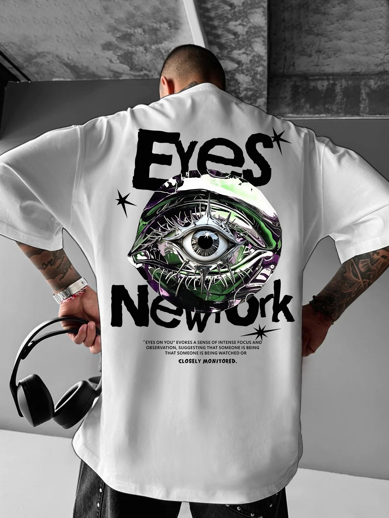 Men's Oversized New York Gothi - đánh giá và giá Streetwear Brand With Eye