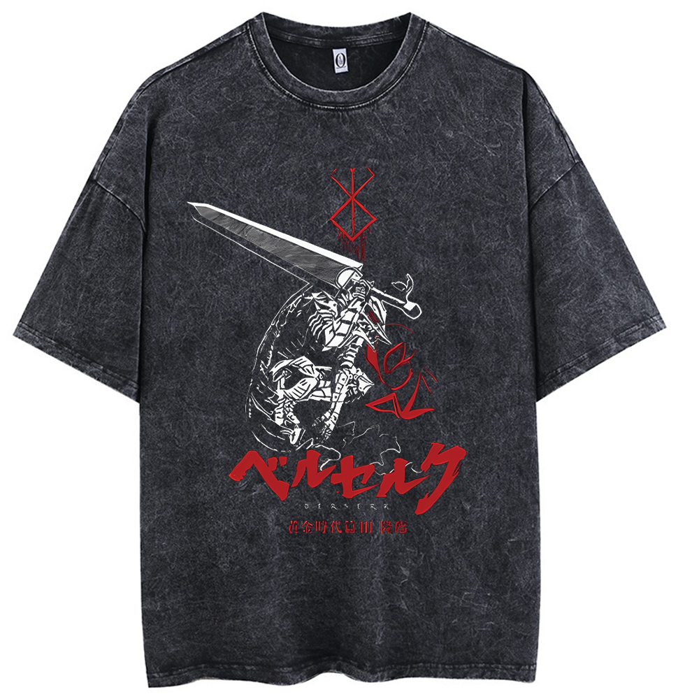 Vintage Washed Berserk Death M - đánh giá và giá Streetwear Brands Logo